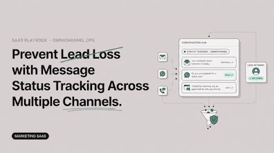 Prevent Lead Loss with Message Status Tracking Across Multiple Channels