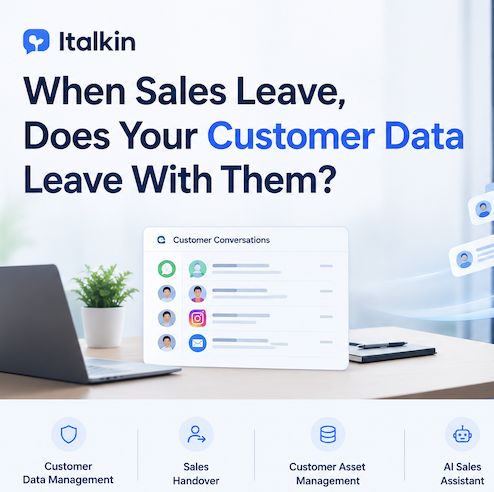 When Sales Leave, Does Your Customer Data Leave With Them?