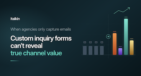 When Agencies Only Capture Emails, Custom Inquiry Forms Can’t Reveal True Channel Value